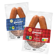 g'woon Gelderse of magere rookworst